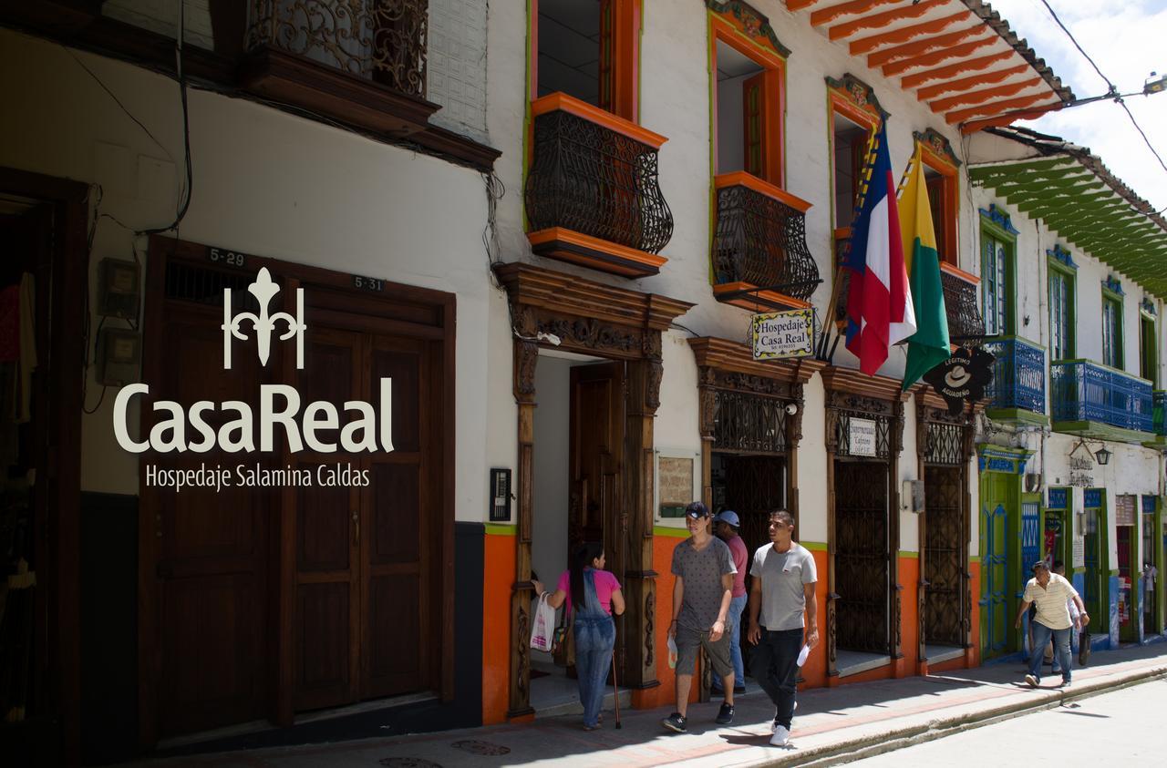 Hospedaje Casa Real Salamina Bagian luar foto